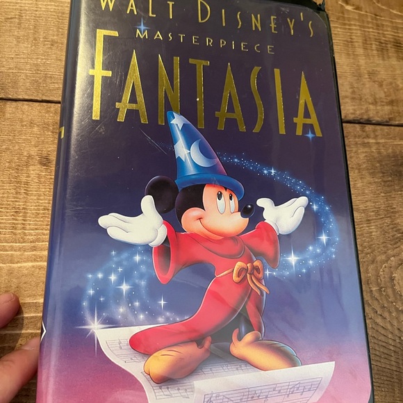 Walt Disney’s Masterpiece Fantasia (VHS, 1991) Rare Black Diamond Edition 1132. - Picture 1 of 13